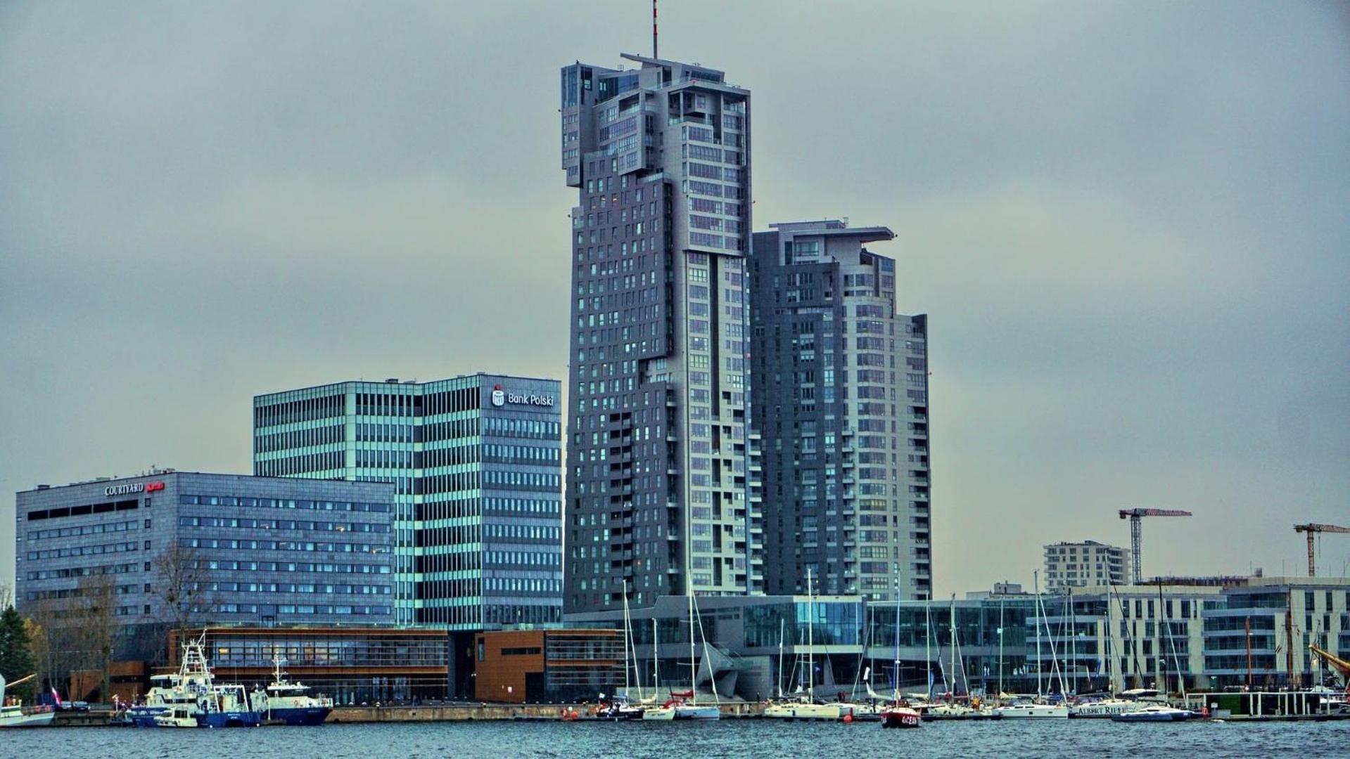 Апартаменты Sea Towers Гдыня Экстерьер фото